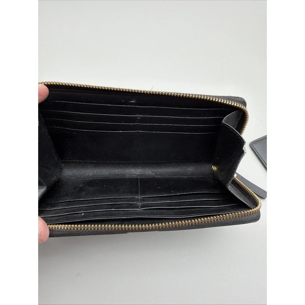 Kate Spade Stripe New York Hyde Lane Michele zip-around Signature Wallet